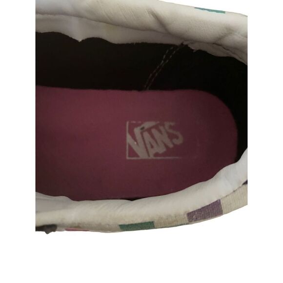 Vans off the wall old skool rainbow, checkered sneakers size 5 - Picture 7 of 7